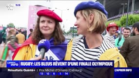 Rugby à 7: Les supporters des Bleus au rendez-vous pour la rencontre France/Afrique du Sud 