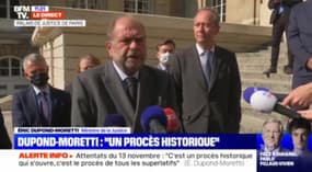 Éric Dupond-Moretti sur le procès du 13-Novembre: "Le monde entier va regarder ce procès"