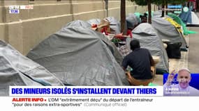 Marseille: plusieurs mineurs isolés installés à proximité du lycée Thiers