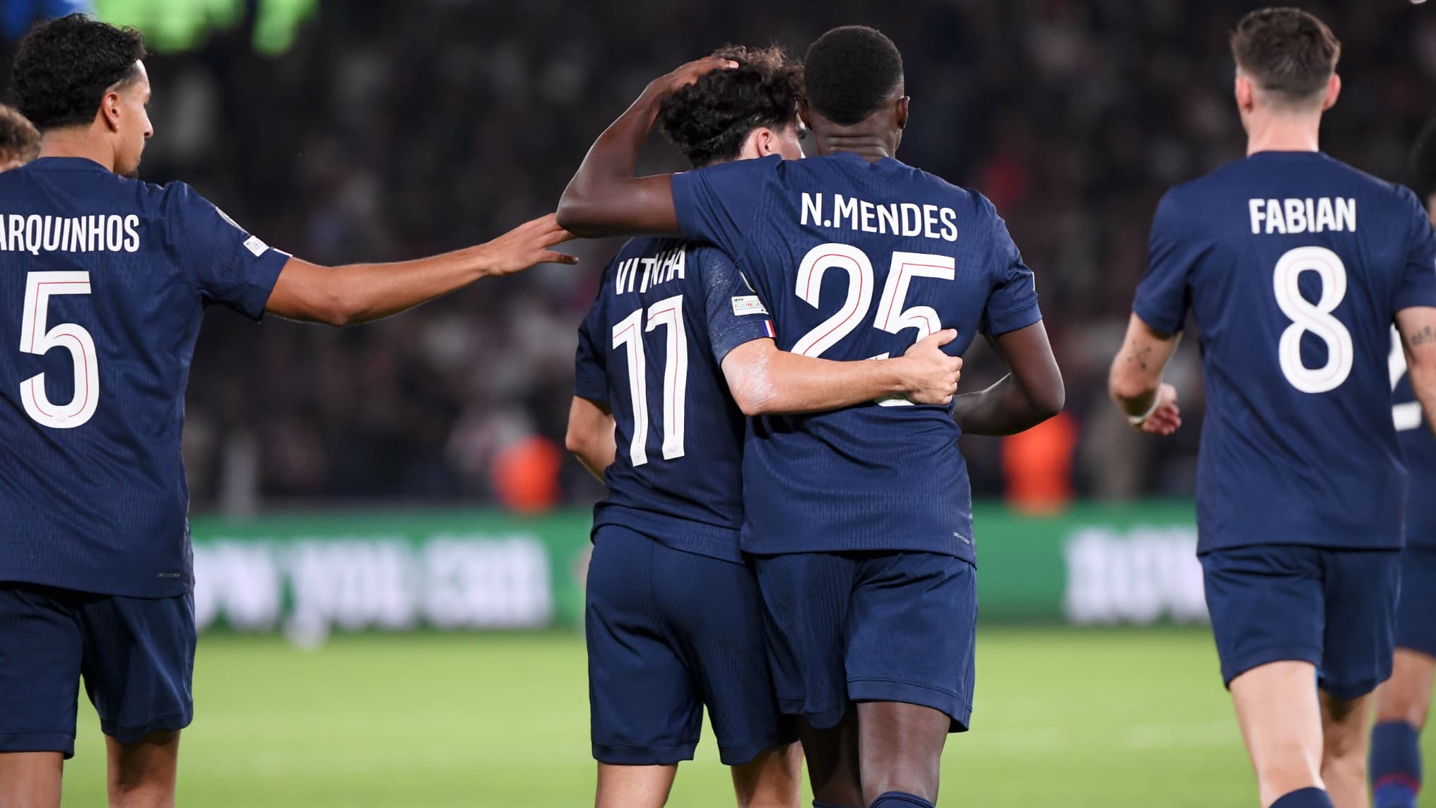 PSG-ATALANTA: LE JOLI BUT DE NUNO MENDES APRÈS UN SLALOM DANS LA SURFACE