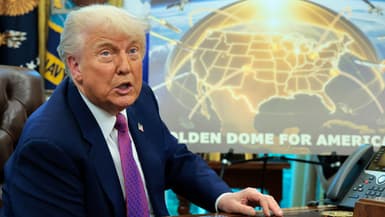 Donald Trump a présenté son projet de "Golden Dome" le 20 mai dernier.