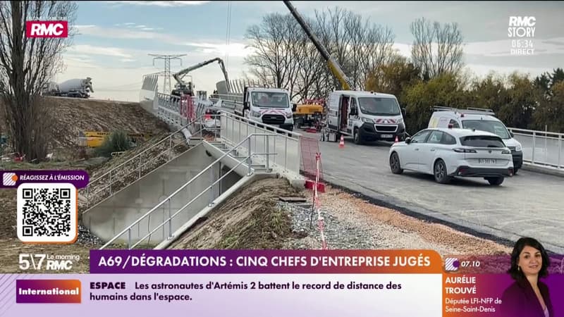 A69/Dégradations : cinq chefs d'entreprise jugés