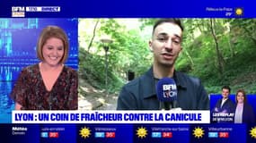 Lyon : un coin de fraîcheur contre la canicule