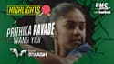 Résumé Saudi Smash : Prithika Pavade vs Wang Yidi (3e joueuse mondiale)