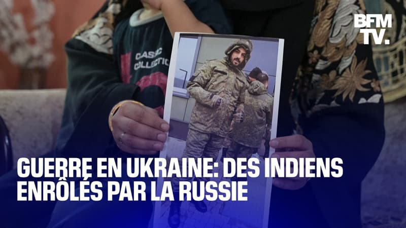 Guerre en Ukraine: des Indiens enrôlés par la Russie, coincés en Ukraine