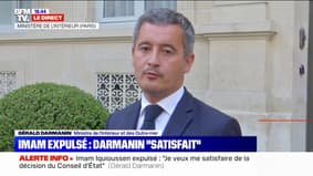 Pour Gérald Darmanin, la validation de l'expulsion de l'imam Hassan Iquioussen est une "grande victoire pour la République"