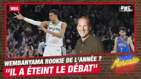 NBA : Wembanyama rookie de l'année ? "Il a éteint le débat" avec Holmgren, selon Brun