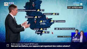 Météo Rhône: un temps sec avec des éclaircies et des températures fraîches