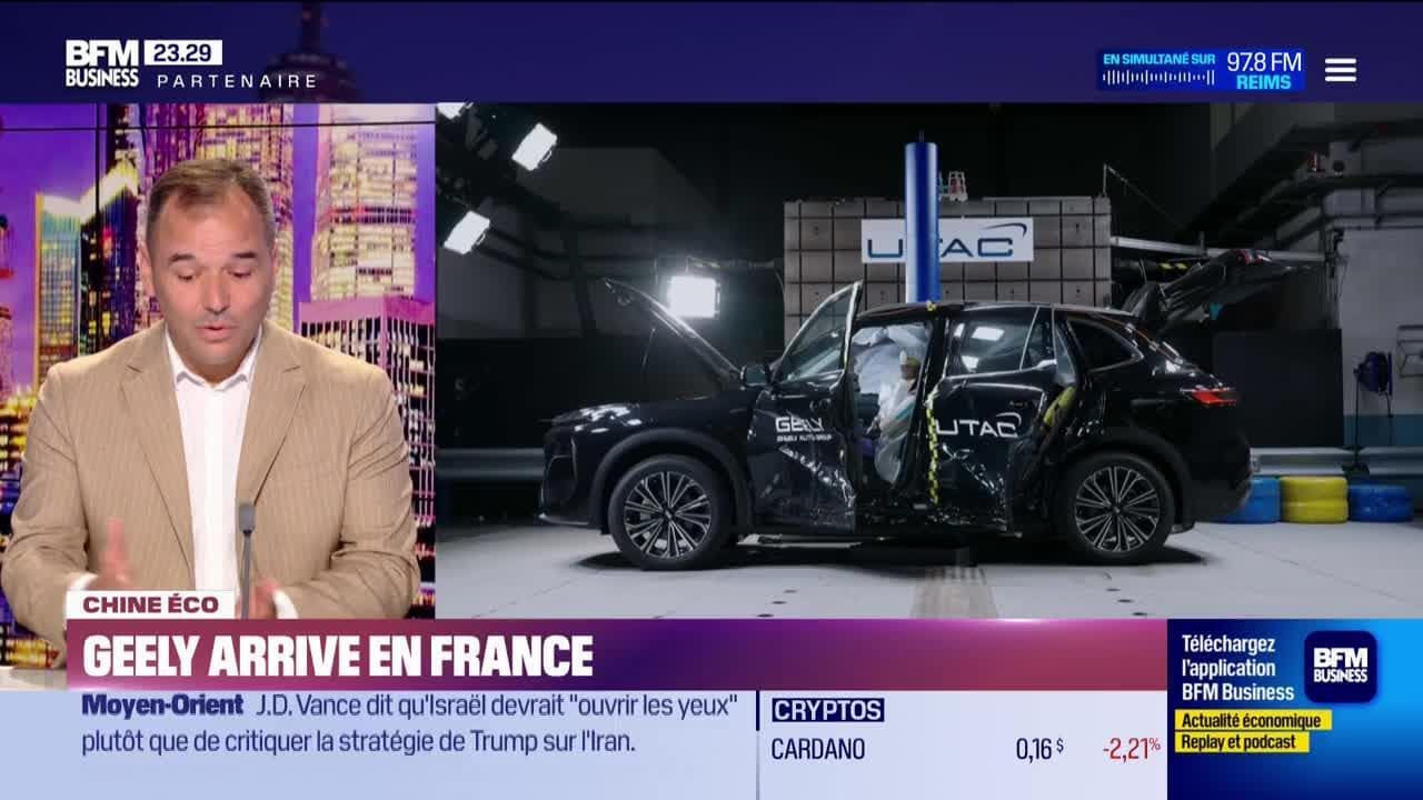Chine Éco: Geely Fransa'ya Geliyor, Gilane Barret - 18/06