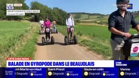 L'été chez nous : balade en gyropode dans le Beaujolais