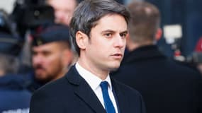 Gabriel Attal à Matignon le 9 janvier 2023