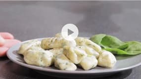 Gnocchis épinards : découvrez les étapes de la préparation (vidéo)