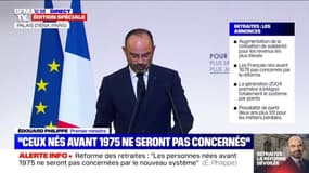 Réforme des retraites: des annonces qui "justifient que la grève s'arrête", selon Edouard Philippe