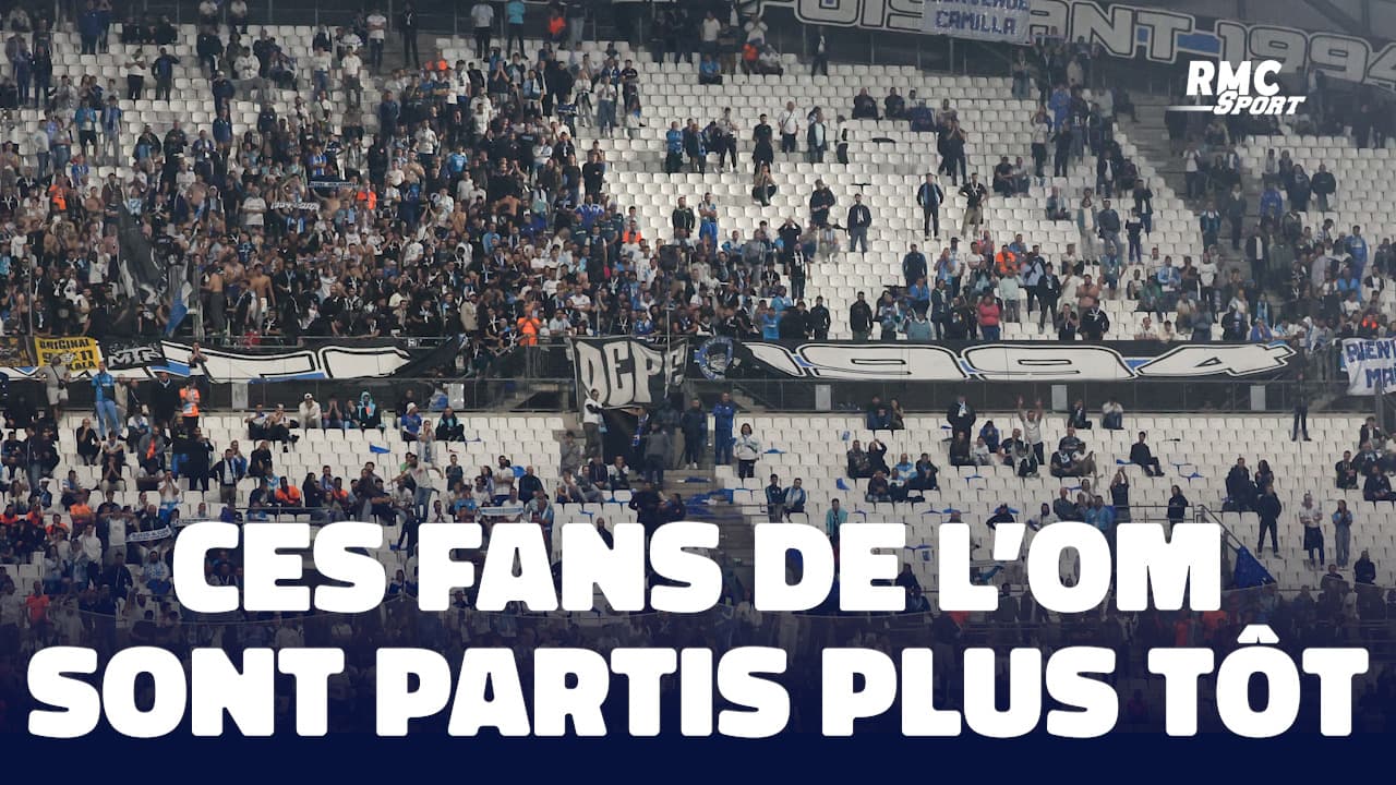 “Disgust, a scandal…”, these Marseille supporters left the stadium at half-time