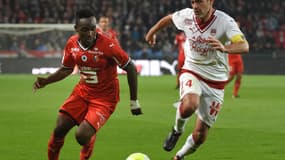Firmin Mubele et Jérémy Toulalan