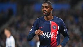 Ousmane Dembélé avec le PSG en huitième de finale de Ligue des champions, 5 mars 2024