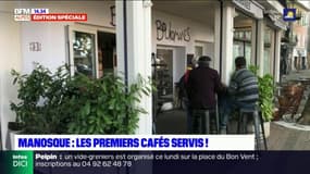 Manosque : les premiers cafés servis !