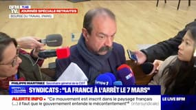 Philippe Martinez : "Nous souhaitons un vote sur l'article 7", relatif à l'âge de départ à la retraite