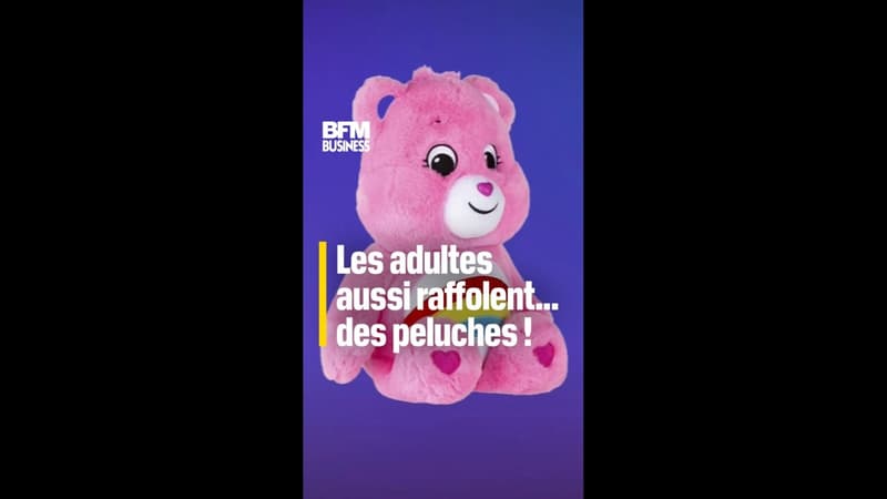 Les adultes achètent de plus en plus de... peluches