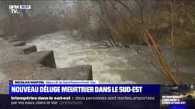 Le maire de Saint-Paul-en-Forêt dans le Var rend hommage à l'une des victimes des intempéries