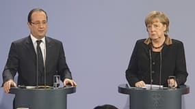 Angela Merkel a rappelé le soutien de l'Allemagne à l'intervention française au Mali.