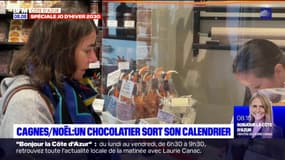 Cagnes-sur-Mer: un chocolatier sort son calendrier de l'avent