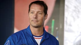 L'astronaute français Thomas Pesquet, à Paris–Le Bourget, le 19 juin 2023