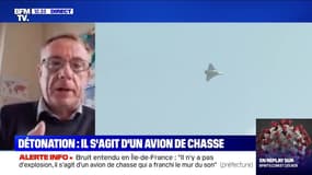 "Ce n'est pas censé se produire." Le rédacteur en chef de la Revue Défense nationale revient sur l'avion de chasse qui a franchi le mur du son