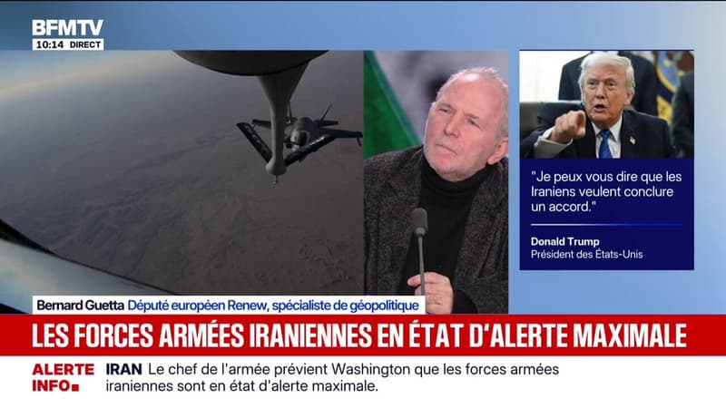 Iran: "On est dans une situation de bluff contre bluff", estime Bernard Guetta, député européen Renew