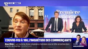 "Cela représente plus du quart de mon chiffre d'affaires": Marie de Metz Noblat, commerçante à Nancy et membre de la CPME Grand Est, s'inquiète du possible avancement du couvre-feu à 18h dans plusieurs départements 