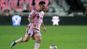 Lionel Messi lors de la large victoire de l'Inter Miami face à Toronto (4-0, 33e journée de MLS), le 20 septembre 2023