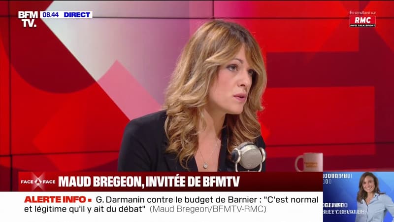 Gel temporaire des pensions de retraite: C'est toujours sur la table, indique Maud Bregeon