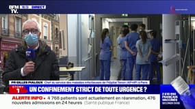 Pr Gilles Pialoux: "Pour le week-end du 3 et 4 avril, on s'achemine vers 2000 personnes en réanimation" en Île-de-France
