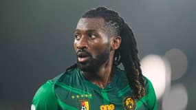 Frank Zambo Anguissa face au Sénégal, lors de la CAN 2023