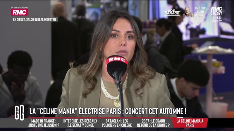 Concerts de Céline Dion à Paris: "Il est hors de question que je ne sois pas à ses concerts", assure Laura Warton-Martinez