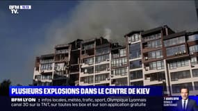 Guerre en Ukraine: un quartier résidentiel de Kiev frappé par des bombardements russes