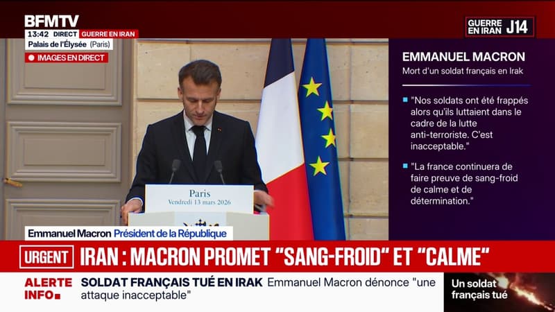 Guerre en Ukraine: “La situation ne justifie en rien de lever les sanctions contre la Russie", explique Emmanuel Macron