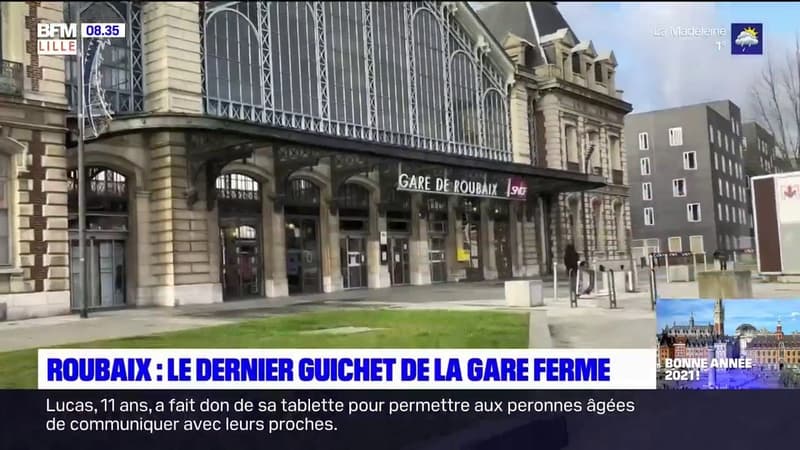 Roubaix: le dernier guichet de la gare a fermé