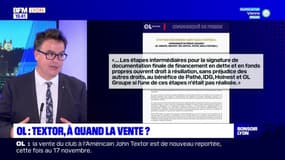 OL : Textor, à quand la vente ?