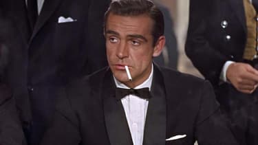 Sean Connery dans "James Bond contre Dr No" en 1962.