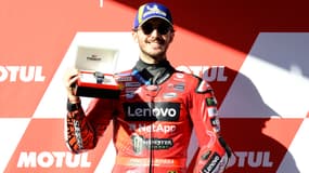 Francesco Bagnaia, à Barcelone le 16 novembre 2024