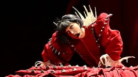 Lady Gaga lors de son concert à Rio, le 3 mai 2025.
