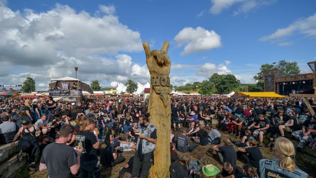 Vue du Waken Open Air Festival