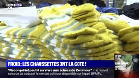 Retour du froid: les ventes de chaussettes en laine s'envolent