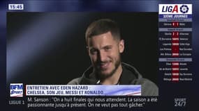 Premier League / Chelsea, son jeu, Messi et Ronaldo : entretien avec Eden Hazard