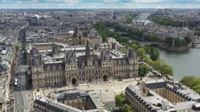 L'hôtel de ville de Paris