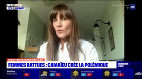 La directrice de la marque Camaïeu réagit après une campagne choc pour lutter contre les violences faites aux femmes