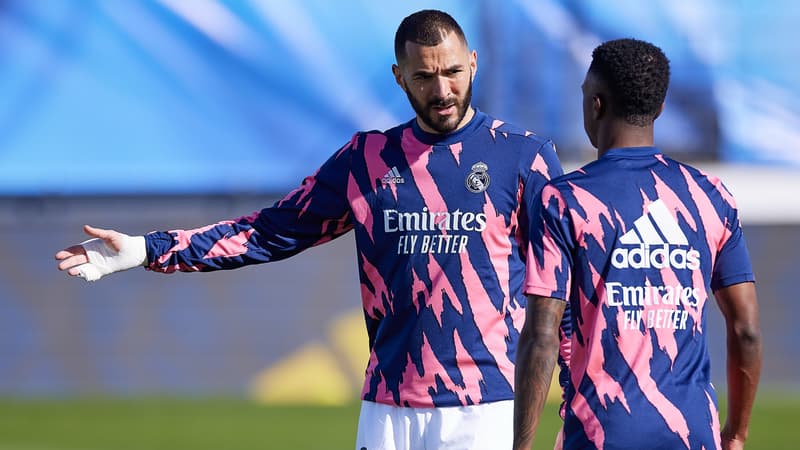 Real Madrid: Benzema reconnait secouer Vinicius pour son bien