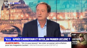 Michel-Édouard Leclerc: "On n'a pas besoin" de créer un panier anti-inflation à Leclerc