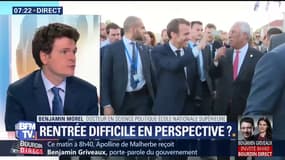 Vacances des ministres: pour le docteur en sciences politiques Benjamin Morel, "on ne connaît pas vraiment les gros dossiers de la rentrée"